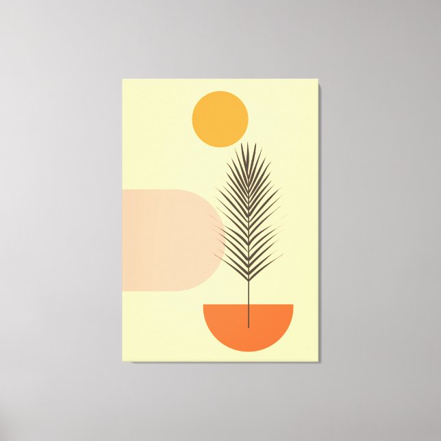 Boho wall Art Leinwanddruck (Vorderseite)