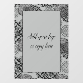 Boho Warm Grays Mandalases Fensterheber Fensteraufkleber