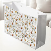 Boho-Wasserfarbe-Wildblume
