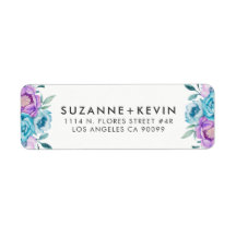 Boho Wasserfarben Blume Bouquet