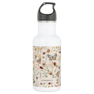 Boho-Wasserflasche Edelstahlflasche