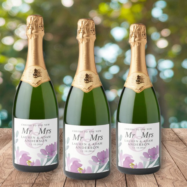 Boho Watercolor Pink Florals Wedding (Von Creator hochgeladen)