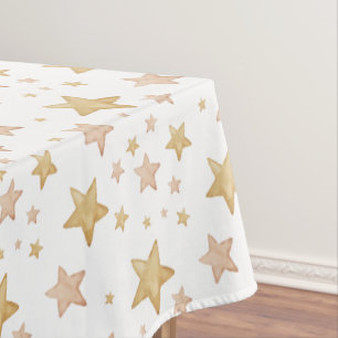 Boho Watercolor Star Baby shower Nappe
