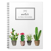 Boho Watercolor Succules Personalisiert