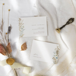 Boho Watercolor werden Sie meine Bridesmaid-Karte  Einladung