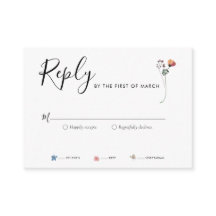 Boho Watercolor Wildblumen UAWG