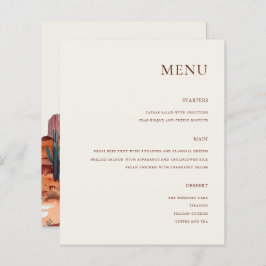 Boho Watercolor Wüste Wedding