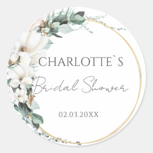 BOHO WEDDING BRAUTPARTY RUNDER AUFKLEBER
