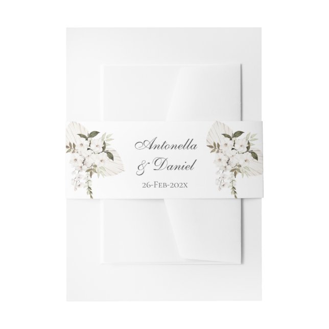 Boho Wedding Invitation Bly Band (Vorderseite Beispiel)