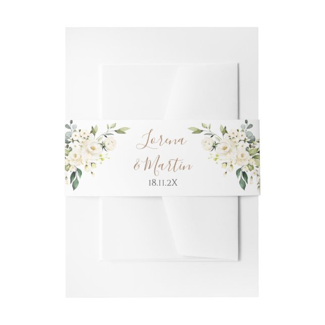 Boho Wedding Invitation Bly Band (Vorderseite Beispiel)