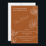Boho Wedding Invitation  Einladung<br><div class="desc">Embrace the beauty of nature and free-spirited romance with this Boho Wedding Invitation.
Designed with soft earthy tones,  delicate florals,  and organic textures,  this invitation perfectly captures the essence of bohemian elegance. Ideal for outdoor weddings,  rustic celebrations,  or couples who love a relaxed yet sophisticated vibe.</div>