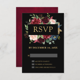 Boho Wedding RSVP