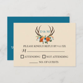 BOHO Wedding RSVP Card