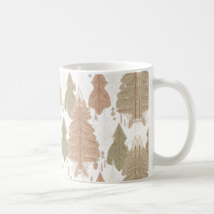 Boho-Weihnachtsbaum-Tasse Kaffeetasse