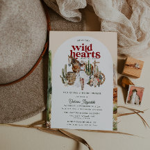 Boho Western Desert | Einladung zur Brautdusche