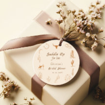 Boho Western Saddle up Cowboy Brautparty