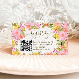 Boho wild Blume Gartenregister Brautparty Begleitkarte