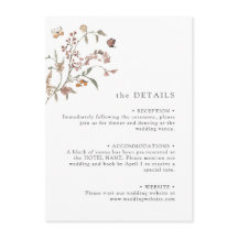 Boho Wildblume Detail