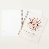 Boho Wildblume Elegante Hochzeit im Herbst