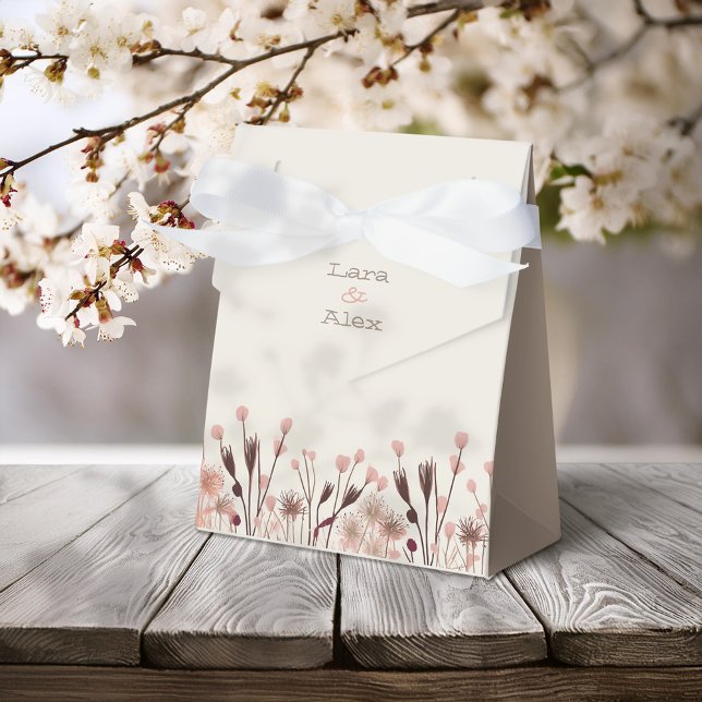 Boho Wildblume Wedding Geschenkschachtel (Von Creator hochgeladen)