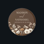 Boho Wildblume Wild Blume Blumengarten Hochzeit Magnet<br><div class="desc">Das sind Boho Wildblume Wild Blume Blumengarten Hochzeitsmagnete!</div>