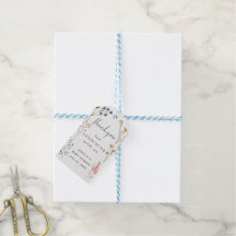 Boho-Wildblumen-Blumenrahmen-Baby-Shower-Dankeschö