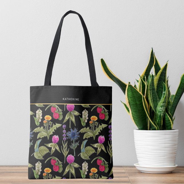 Boho Wildblumen Cute Trendig Elegant Tasche (Von Creator hochgeladen)