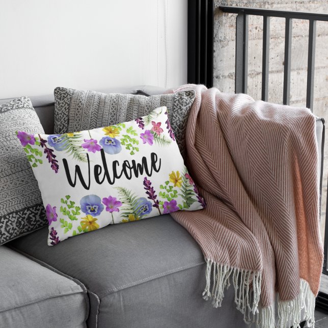 Boho Wildblumen Dekokissen (Von Creator hochgeladen)