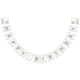 Boho wilde einen ersten Geburtstag Banner