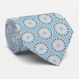 Boho Winter Bloom Neck Tie Krawatte