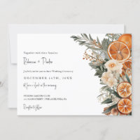 Boho Winter Wedding Qr Code UAWG horizontal