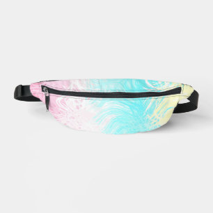 Boho Wirbel Groovy Abstrakt Genderflux-Stolz-Flagg Bauchtasche