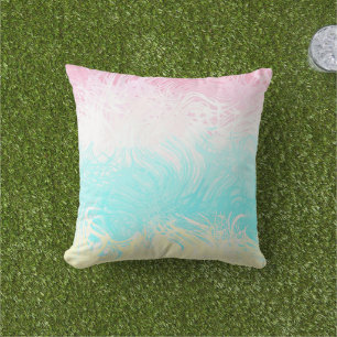 Boho Wirbel Groovy Abstrakte Genderflux-Pride-Flag Kissen