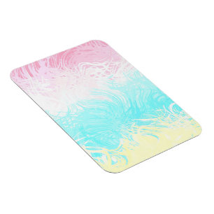 Boho Wirbel Groovy Abstrakte Genderflux-Pride-Flag Magnet