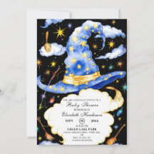Boho Wizard Hat Baby Shower