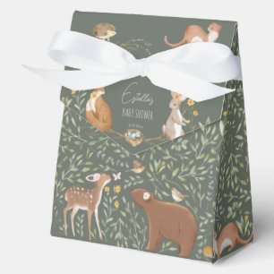Boho Woodland Animals Forest Friends Kinderdusche Geschenkschachtel