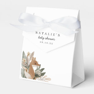 Boho Woodland Baby Showbox Geschenkschachtel