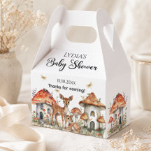 Boho Woodland Forest Animals Babydusche
