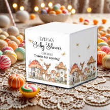 Boho Woodland Forest Animals Babydusche