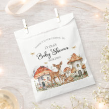 Boho Woodland Forest Animals Babydusche