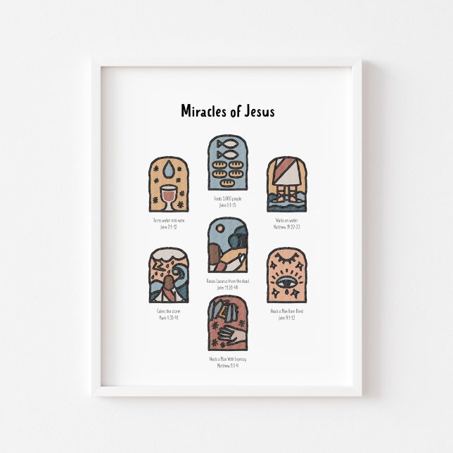 Boho-Wunder von Jesus-Poster Poster (Von Creator hochgeladen)