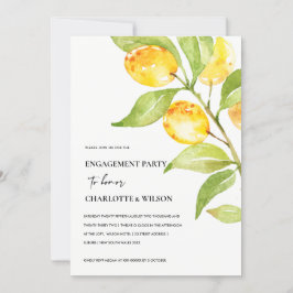 BOHO YELLOW WATERCOLOR FOLIAGE OLIVENVERLOBUNG EINLADUNG