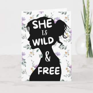 Boho Zauberhafte Grußkarte Karte