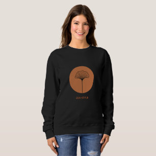 Boho Zen Botanisches Kunst T-Shirt Sweatshirt