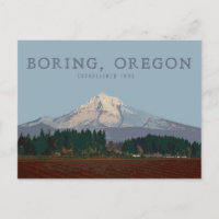 Bohren, Oregon | Mt-Hood-Karte
