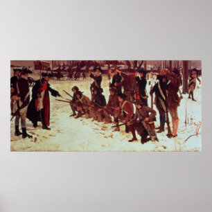Bohrenamerikanerneuzugänge Baron-von Steuben Poster
