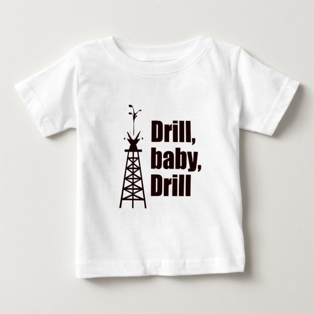 Bohrgerät-Baby-Bohrgerät Baby T-shirt (Vorderseite)