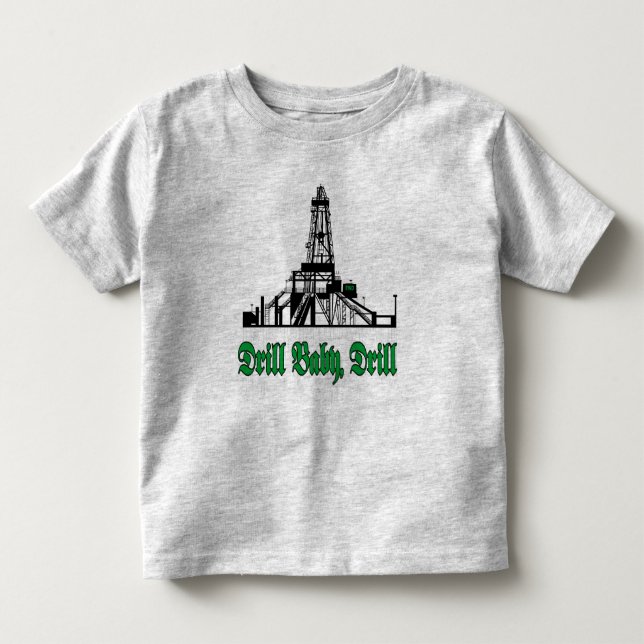 Bohrgerät-Baby-Bohrgerät Kleinkind T-shirt (Vorderseite)