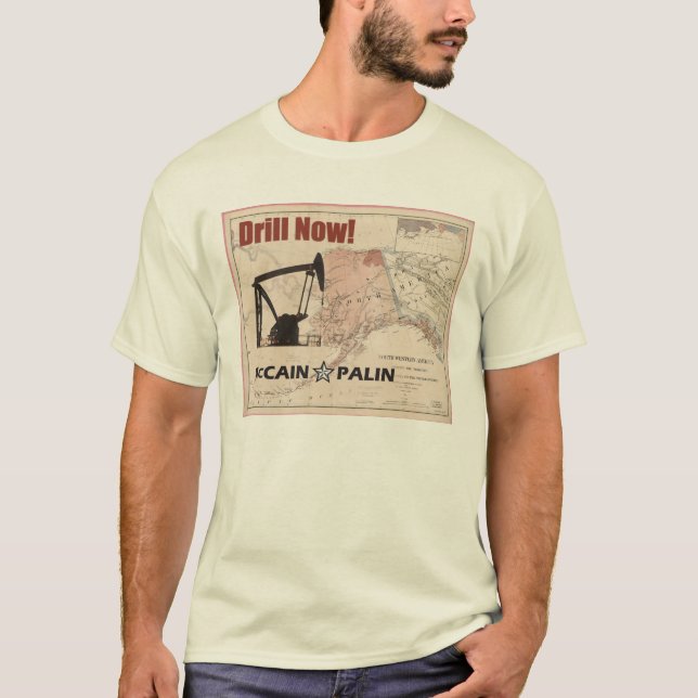 Bohrgerät jetzt! T-Shirt (Vorderseite)