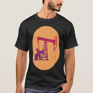 Bohringenieur Pumpjack Öl gut für Ölbohrinsel T-Shirt